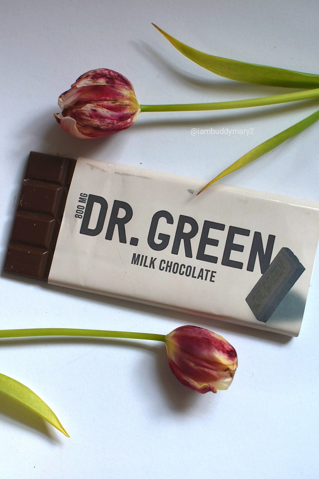Buddy Reviews Dr. Green's 800mg Milk Chocolate Bar Review