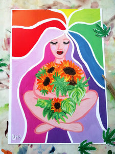 Rainbow Queen Prints