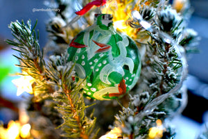 Hand Painted Ceramic Baubles