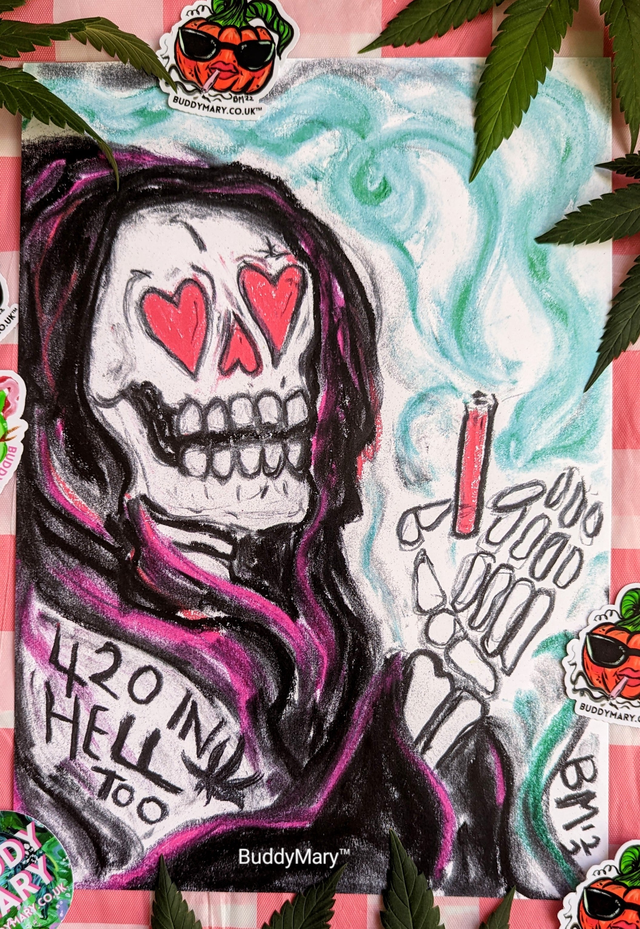 420 In Hell Too-wenty Twenty Digital Print